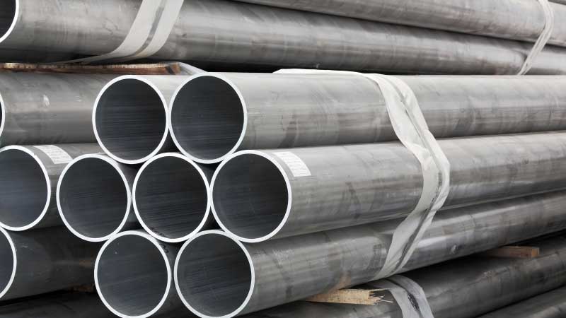 Extruded aluminum tube