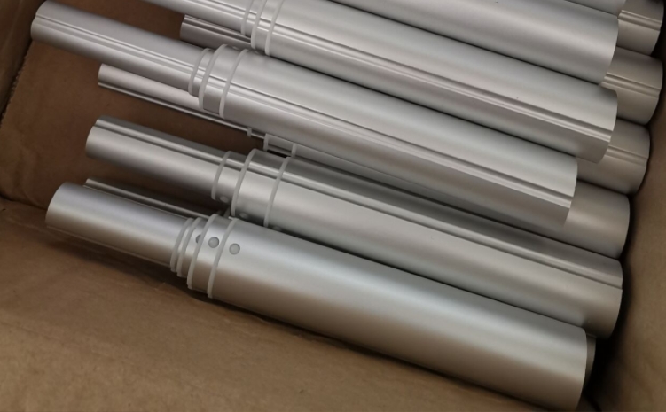 Aluminum telescopic extension tubing