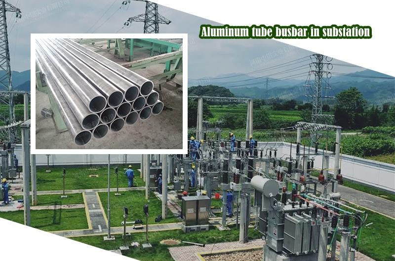 Vibration analysis of aluminum tube busbar in substation